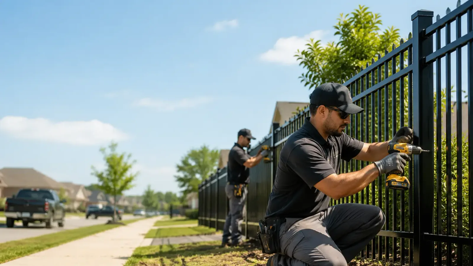 Metal Fence Installation in Ponchatoula, LA